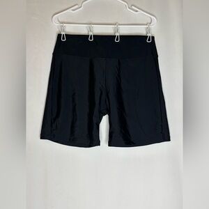 NWT RELLECIGA Women's Black Bike Shorts / Swimsuit Bottom